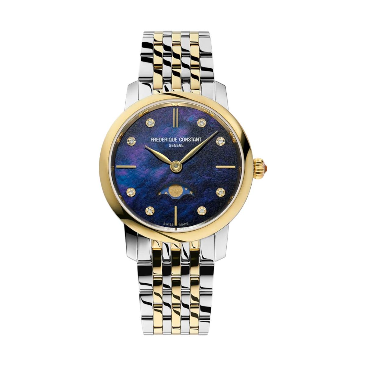 ZEGAREK FREDERIQUE CONSTANT CLASSICS SLIMLINE LADIES MOONPHASE