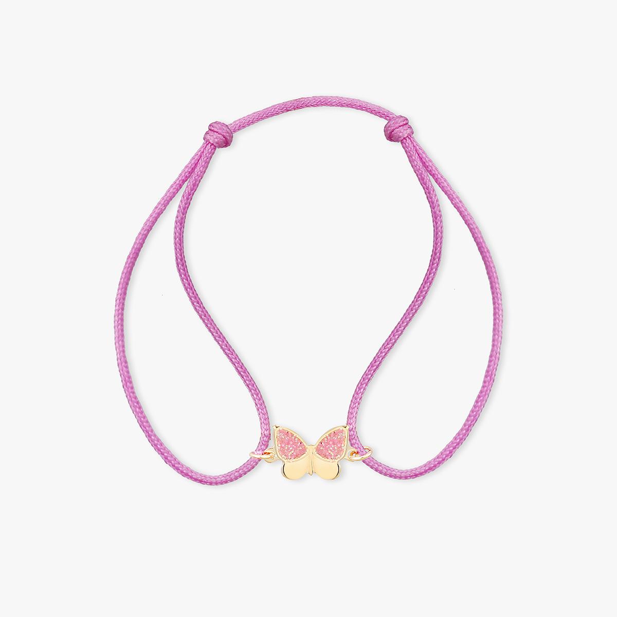 KOMPLET ZŁOTE MOTYLKI