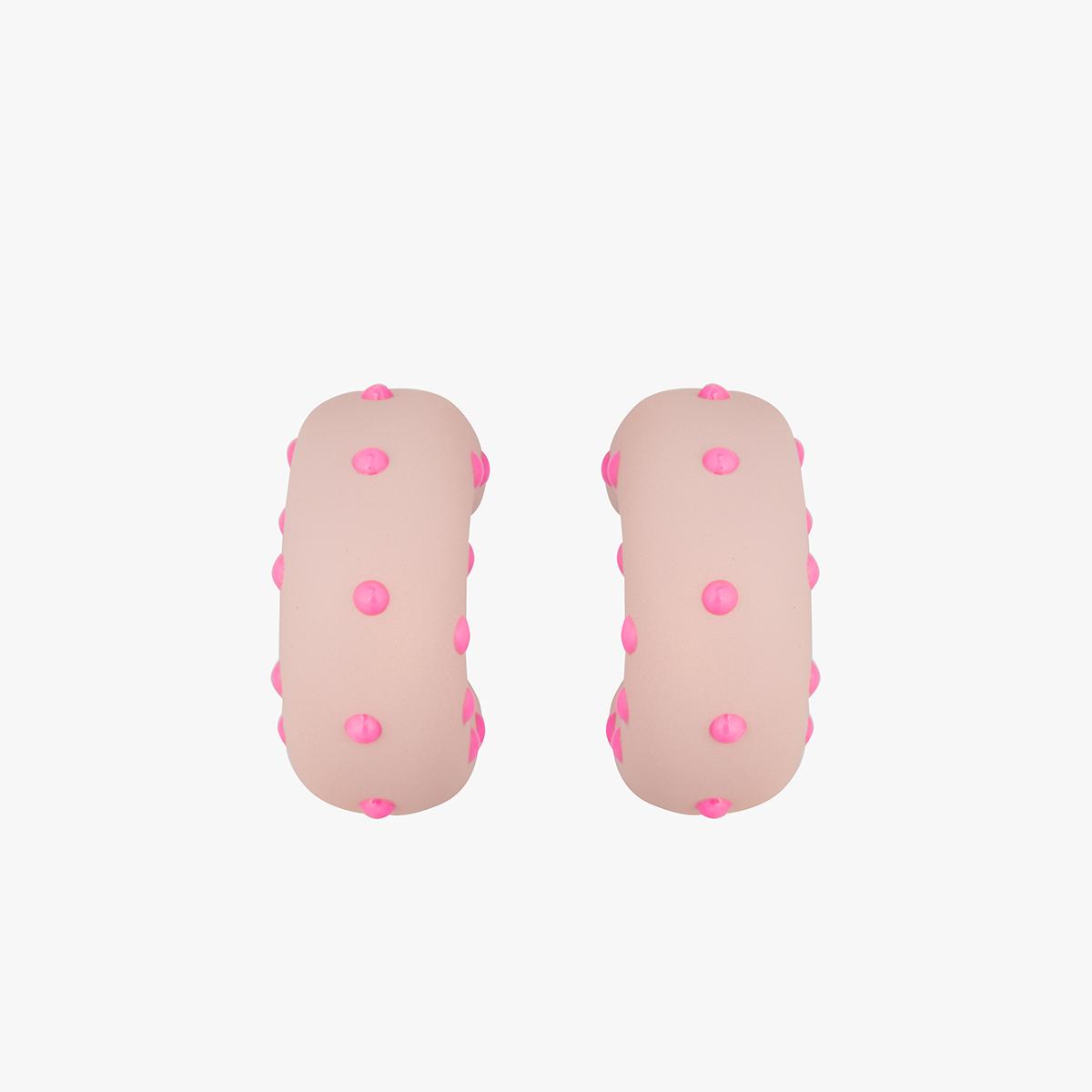 Kolczyki Pink Dots Picky Pica Juicy