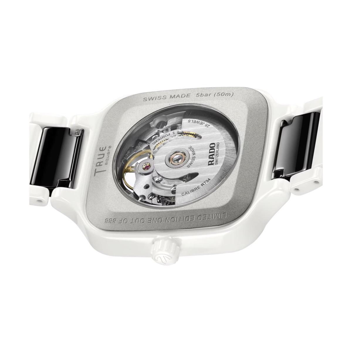 ZEGAREK RADO True Square Automatic Open Heart Diamonds Limited Edition