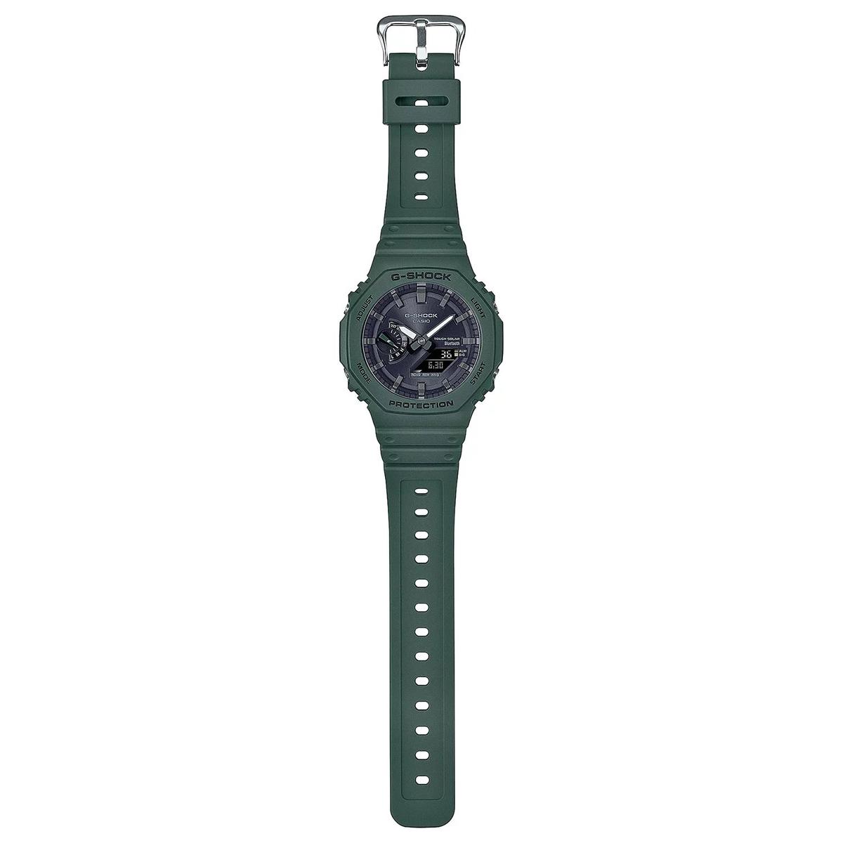 ZEGAREK G-SHOCK Octagon Green CasiOak