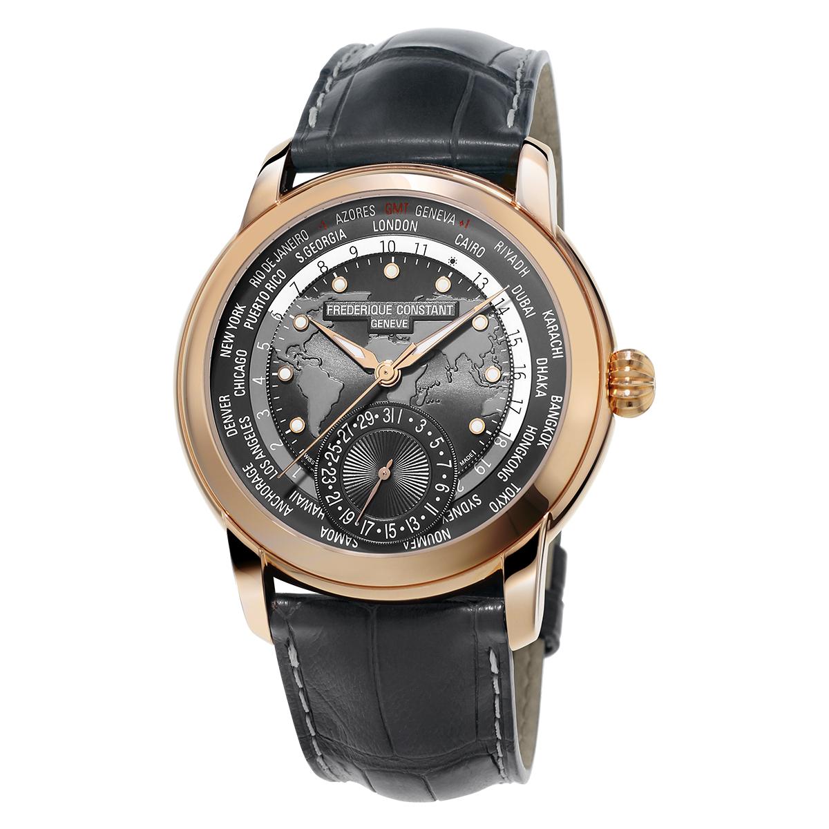 ZEGAREK FREDERIQUE CONSTANT WORLDTIMER MANUFACTURE