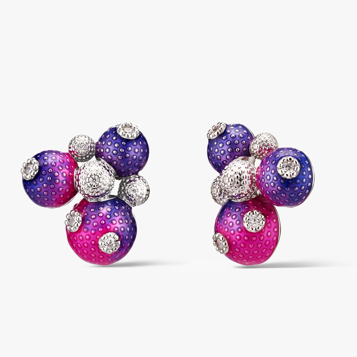 Kolczyki srebrne Imaginarium