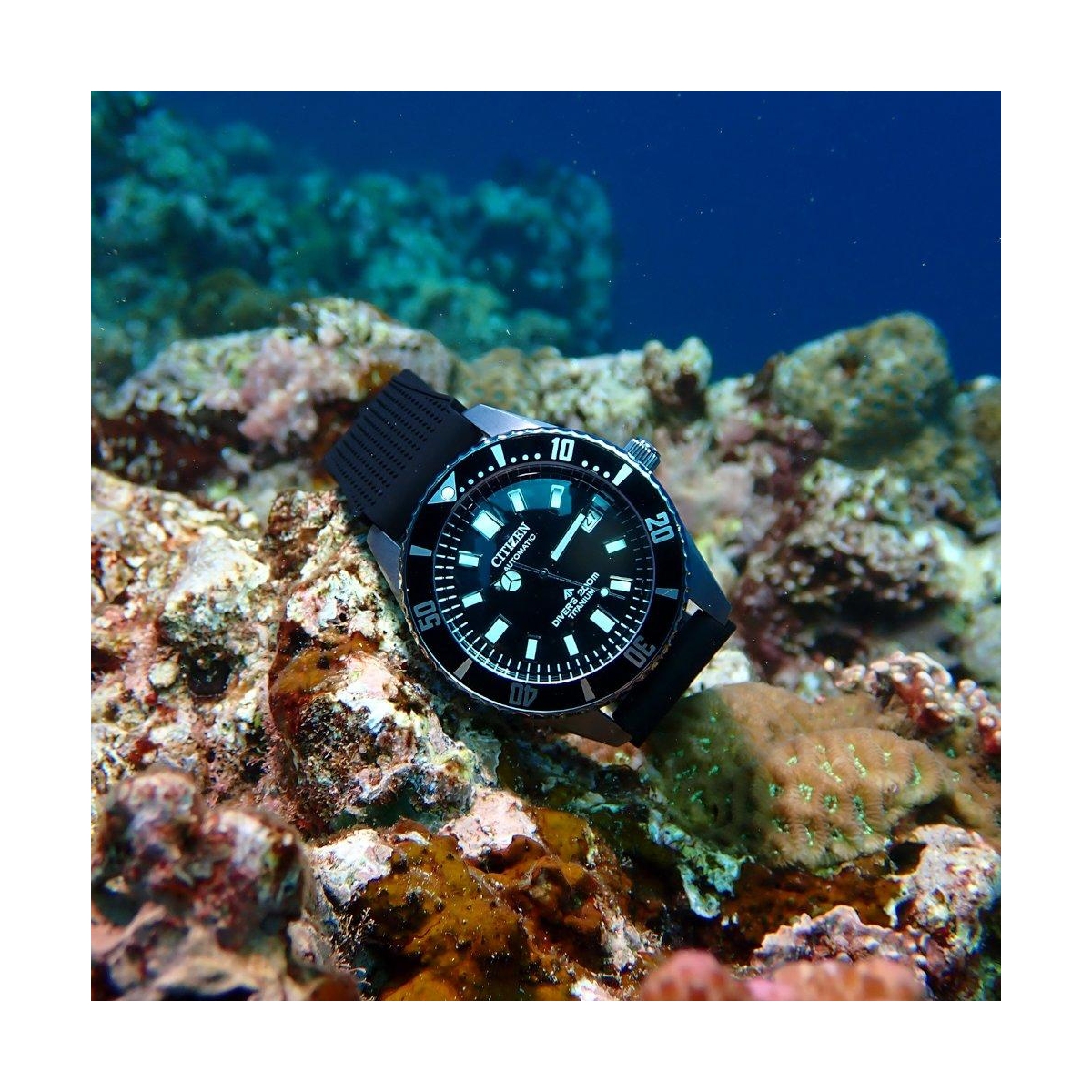 ZEGAREK CITIZEN PROMASTER MECHANICAL CHALLANGE DIVER FUJI-TSUBO