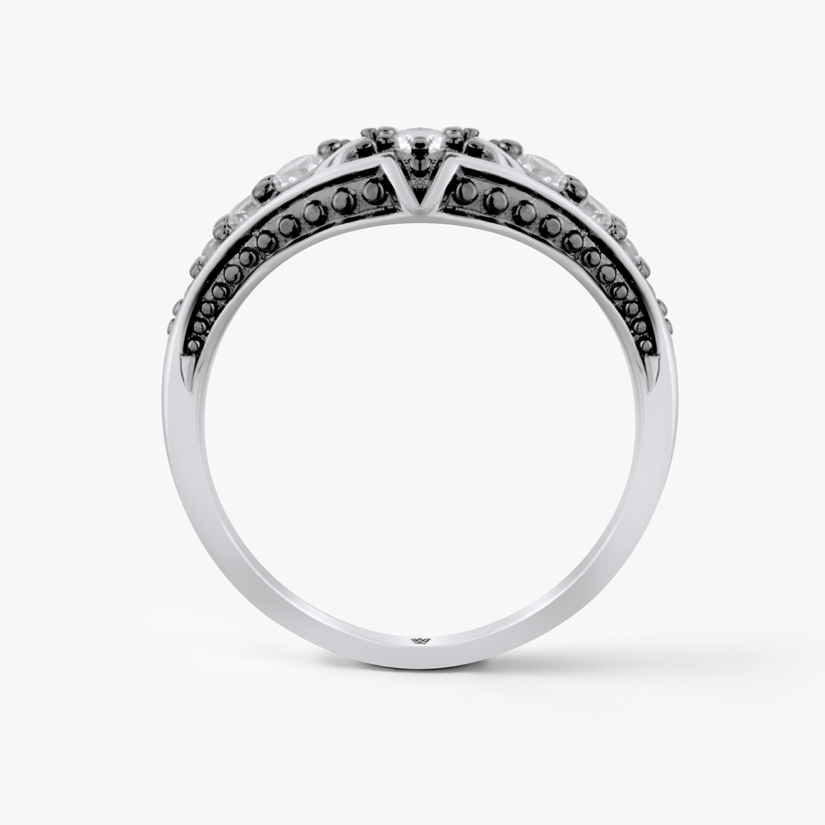 Pierścionek srebrny Royal Star