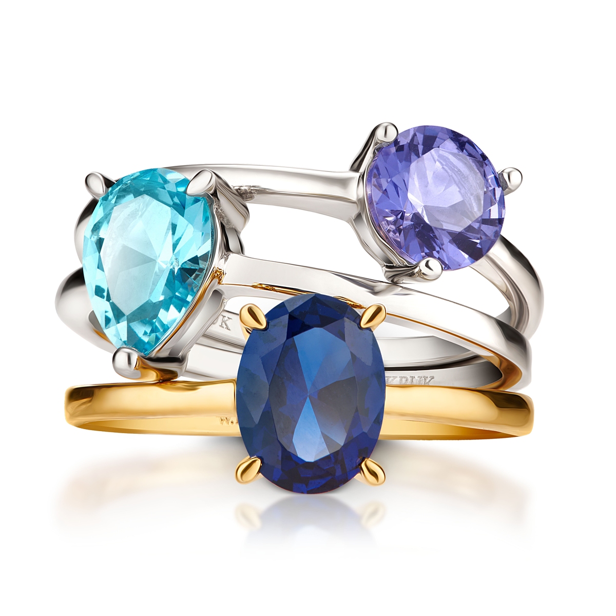 Pierścionek srebrny z cyrkonią