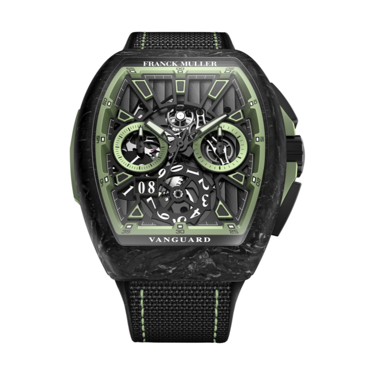 ZEGAREK FRANCK MULLER CARBON KRYPTON RACING COLLECTION