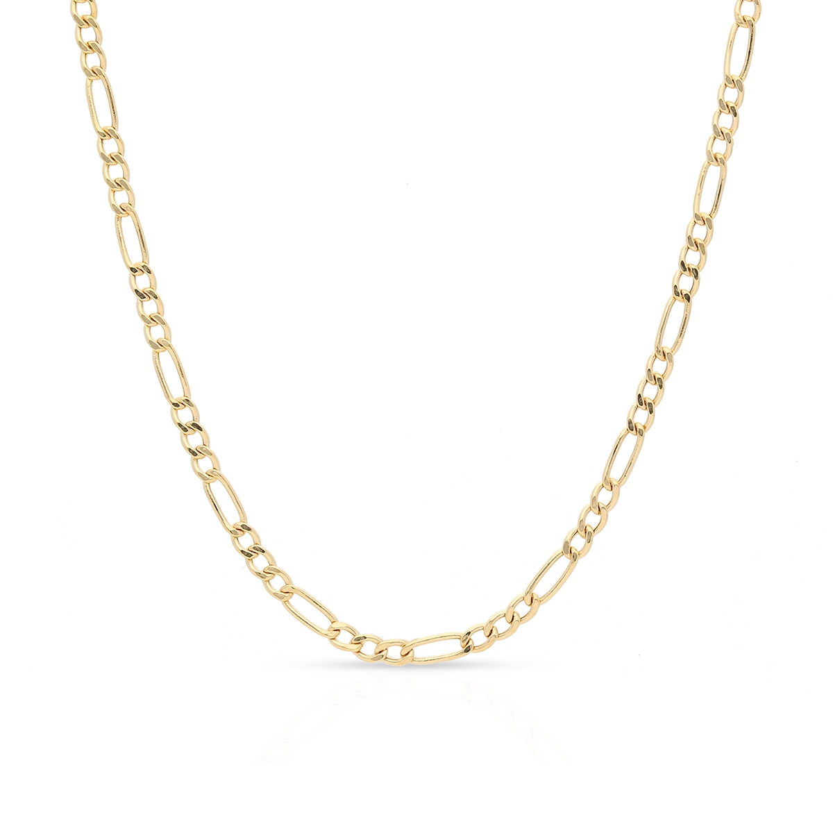 Łańcuszek złoty figaro