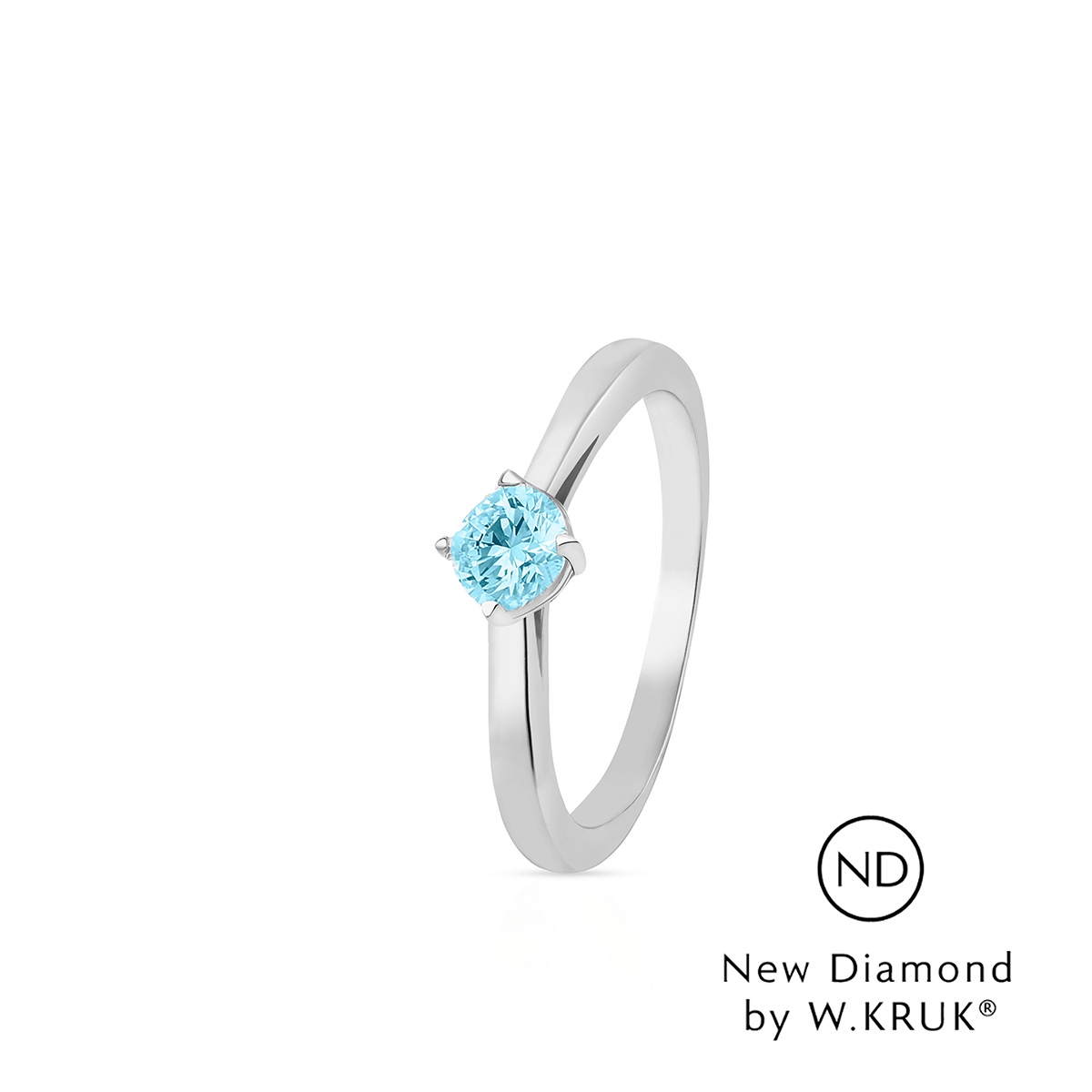 Pierścionek zaręczynowy złoty Doskonały