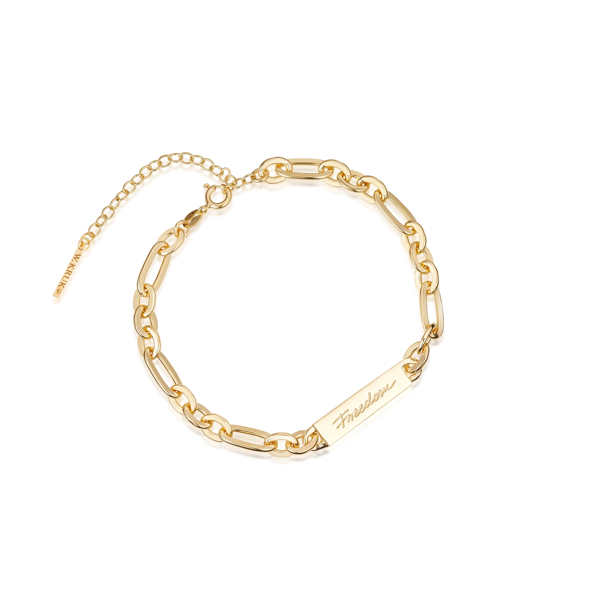 Bransoleta srebrna FREEDOM ELEMENTS