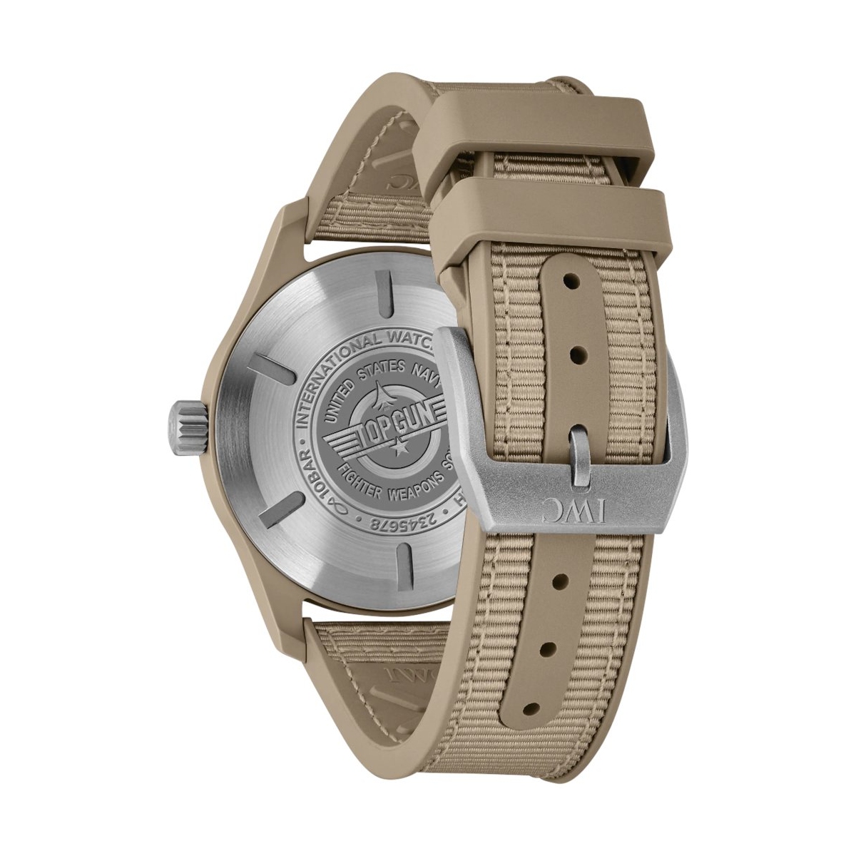 ZEGAREK IWC SCHAFFHAUSEN PILOT''S AUTOMATIC TOP GUN MOJAVE DESERT