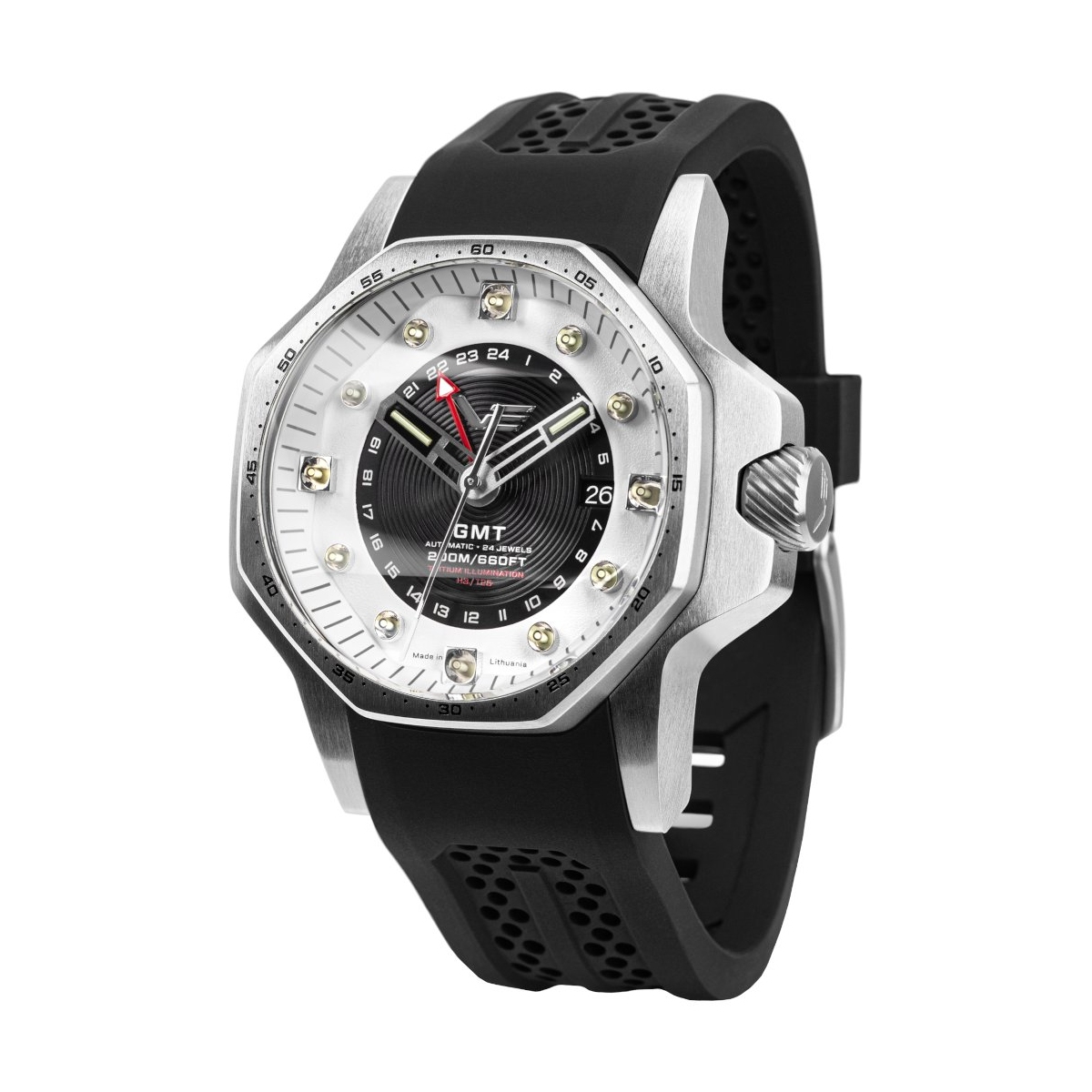 ZEGAREK VOSTOK EUROPE ATOMIC AGE FERMI LINE AUTOMATIC GMT