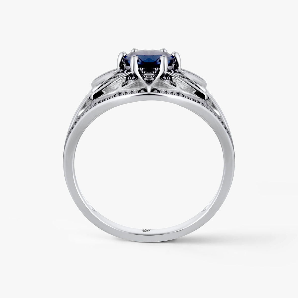 Pierścionek srebrny Royal Star