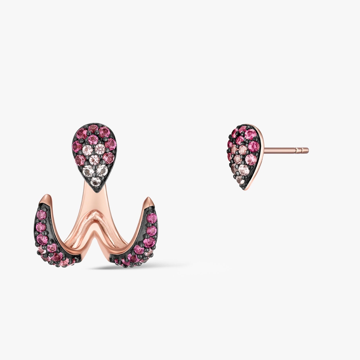 Kolczyki srebrne Preludium Paradise Birds