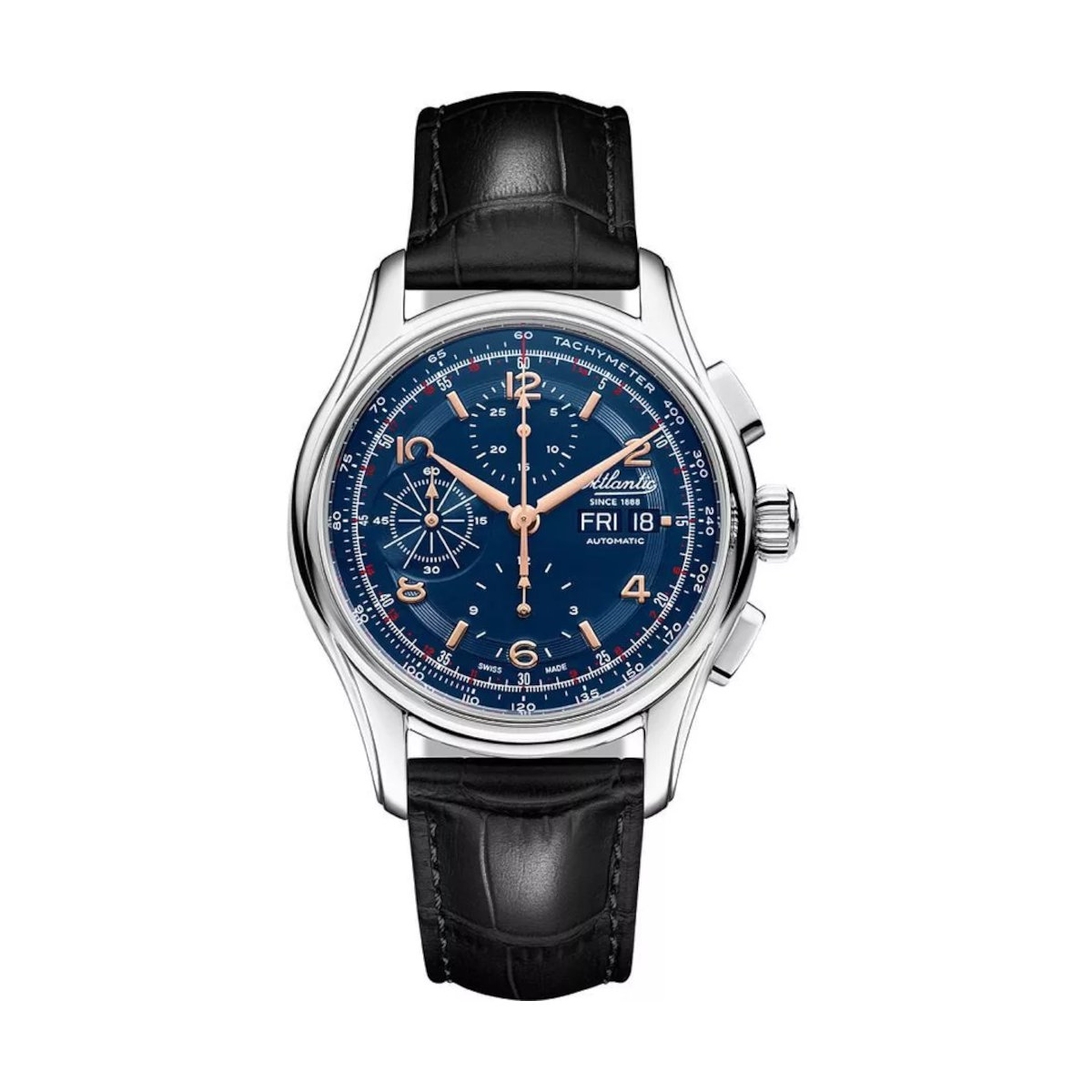 ZEGAREK ATLANTIC WORLDMASTER PRESTIGE VALJOUX CHRONOGRAPH