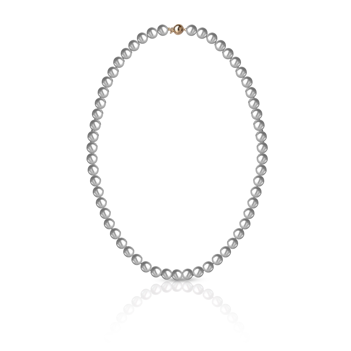 Naszyjnik złoty z perłami