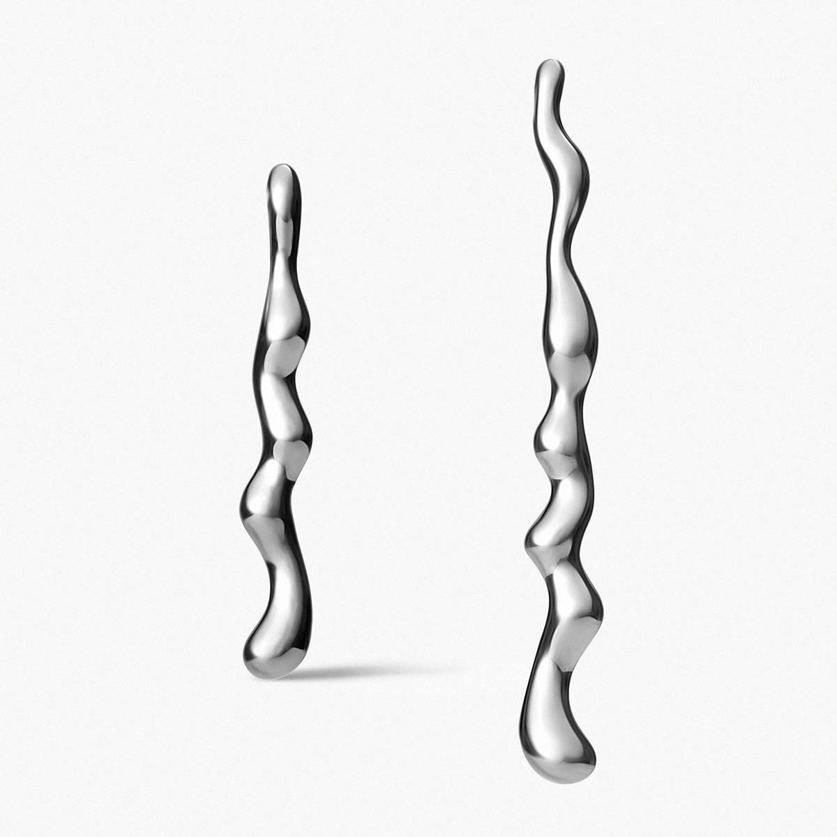 Kolczyki srebrne Modern