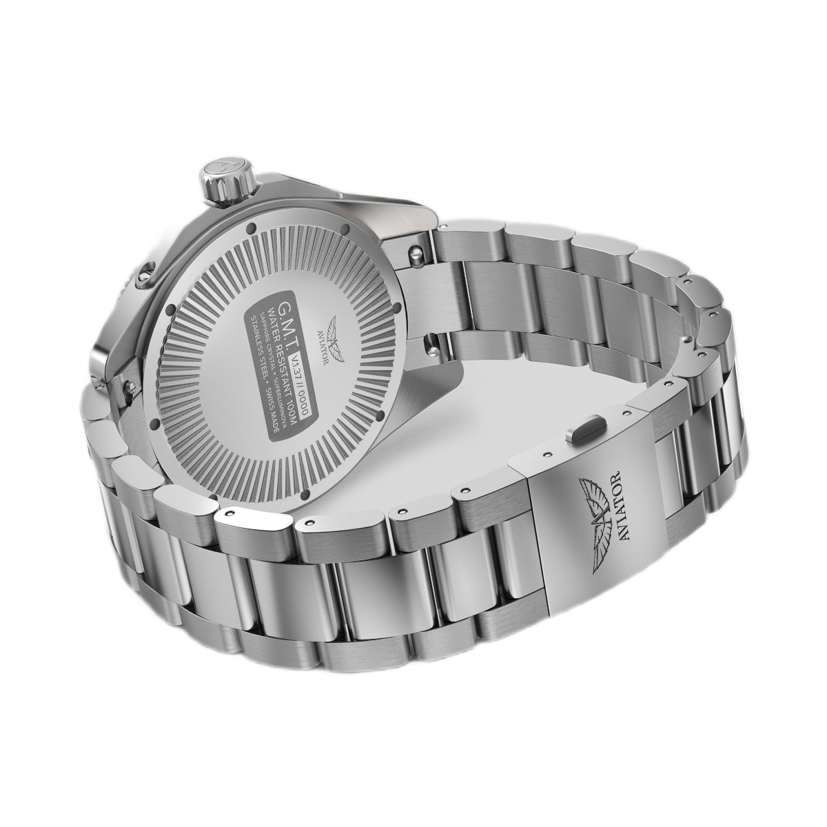 ZEGAREK AVIATOR AIRACOBRA GMT