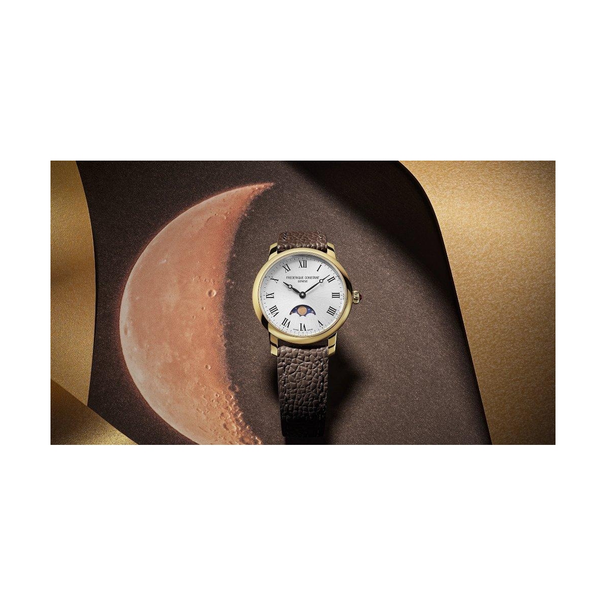 ZEGAREK FREDERIQUE CONSTANT CLASSICS SLIMLINE LADIES MOONPHASE