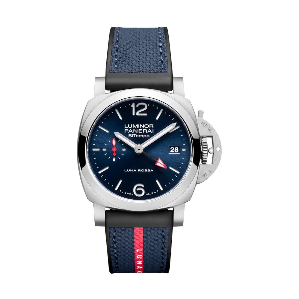 ZEGAREK PANERAI LUMINOR QUARANTA BITEMPO LUNA ROSSA