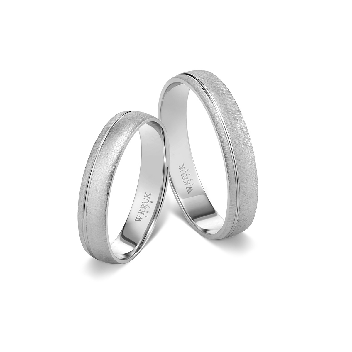 Komplet obrączek złotych FUTURA