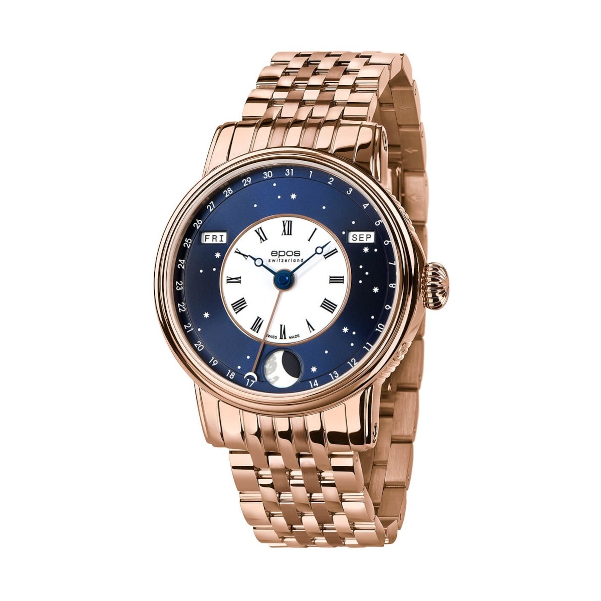 ZEGAREK EPOS ARTISTRY 3439 BM V-STYLE AUTOMATIC MOONPHASE