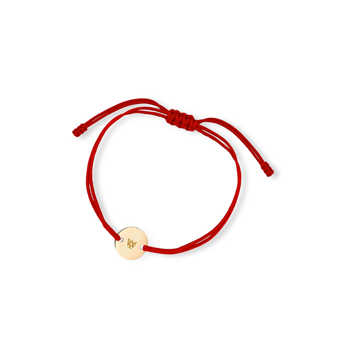 Bransoleta czerwony sznurek Love