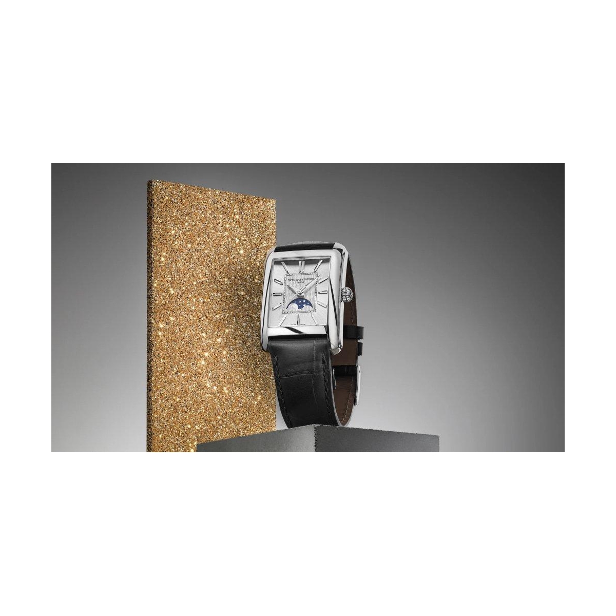 ZEGAREK FREDERIQUE CONSTANT CLASSICS CARREE MOONPHASE AUTOMATIC