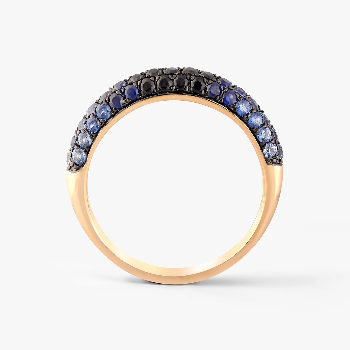 Pierścionek złoty Kwiaty Nocy