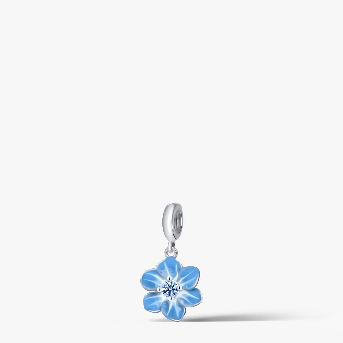 Zawieszka srebrna Kwiaty Nocy