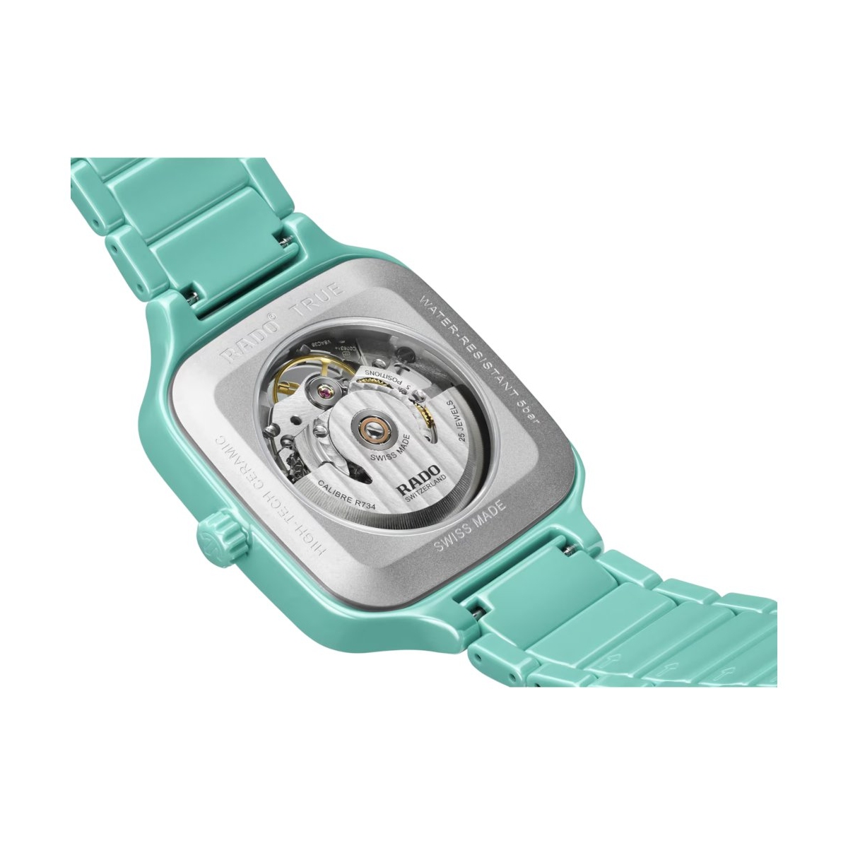 ZEGAREK RADO TRUE SQUARE AUTOMATIC OPEN HEART