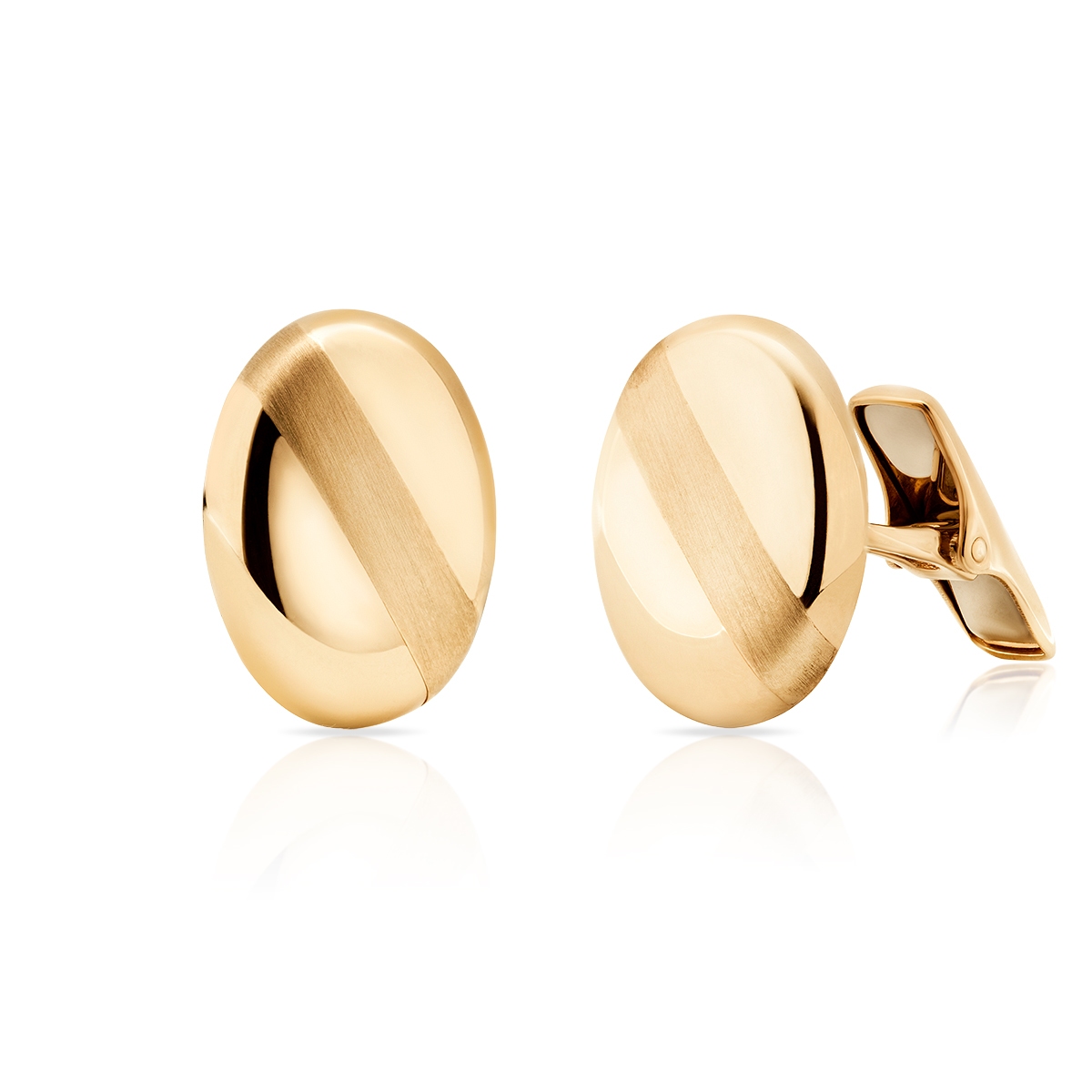 Spinki do koszuli złote W.KRUK