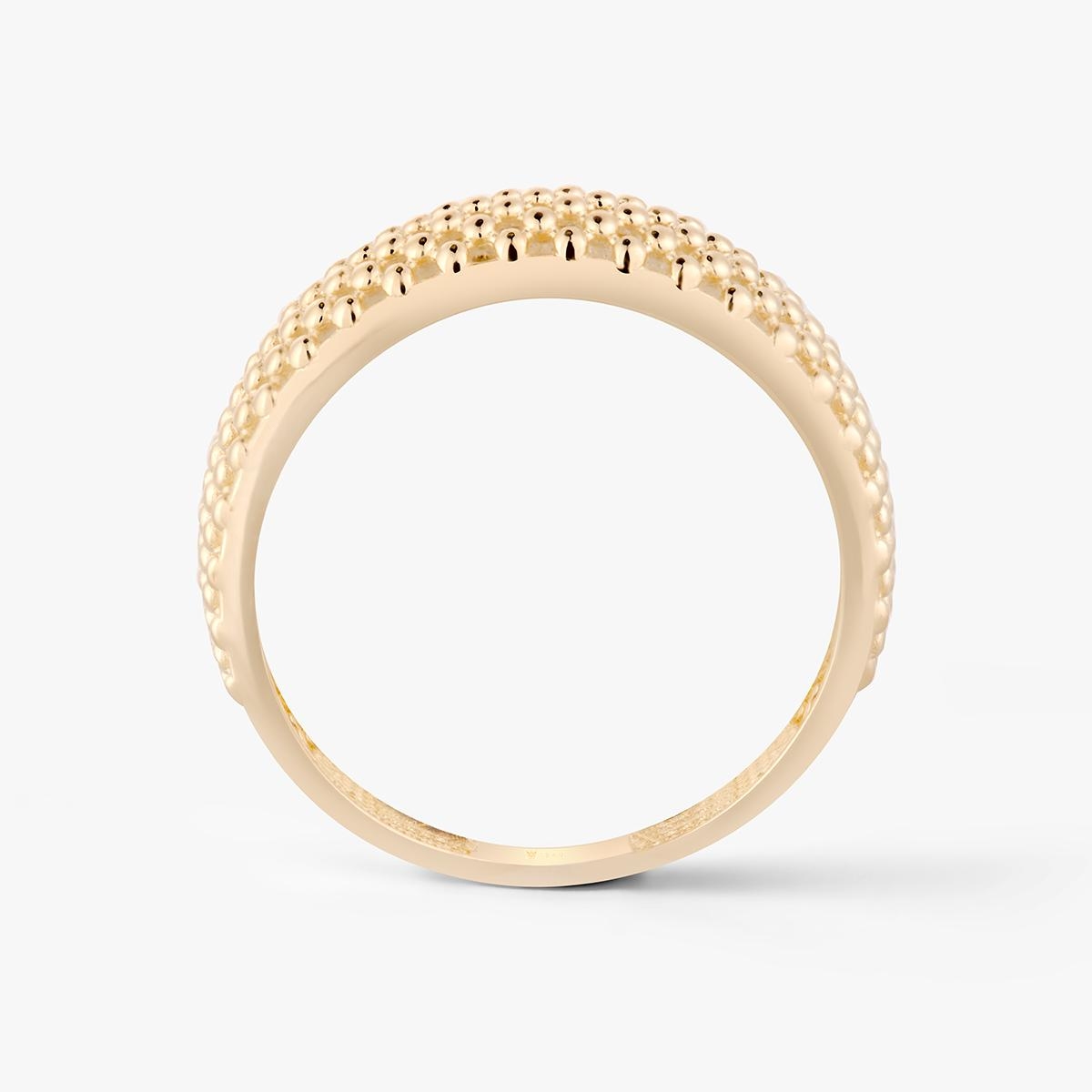 Pierścionek złoty ażurowy