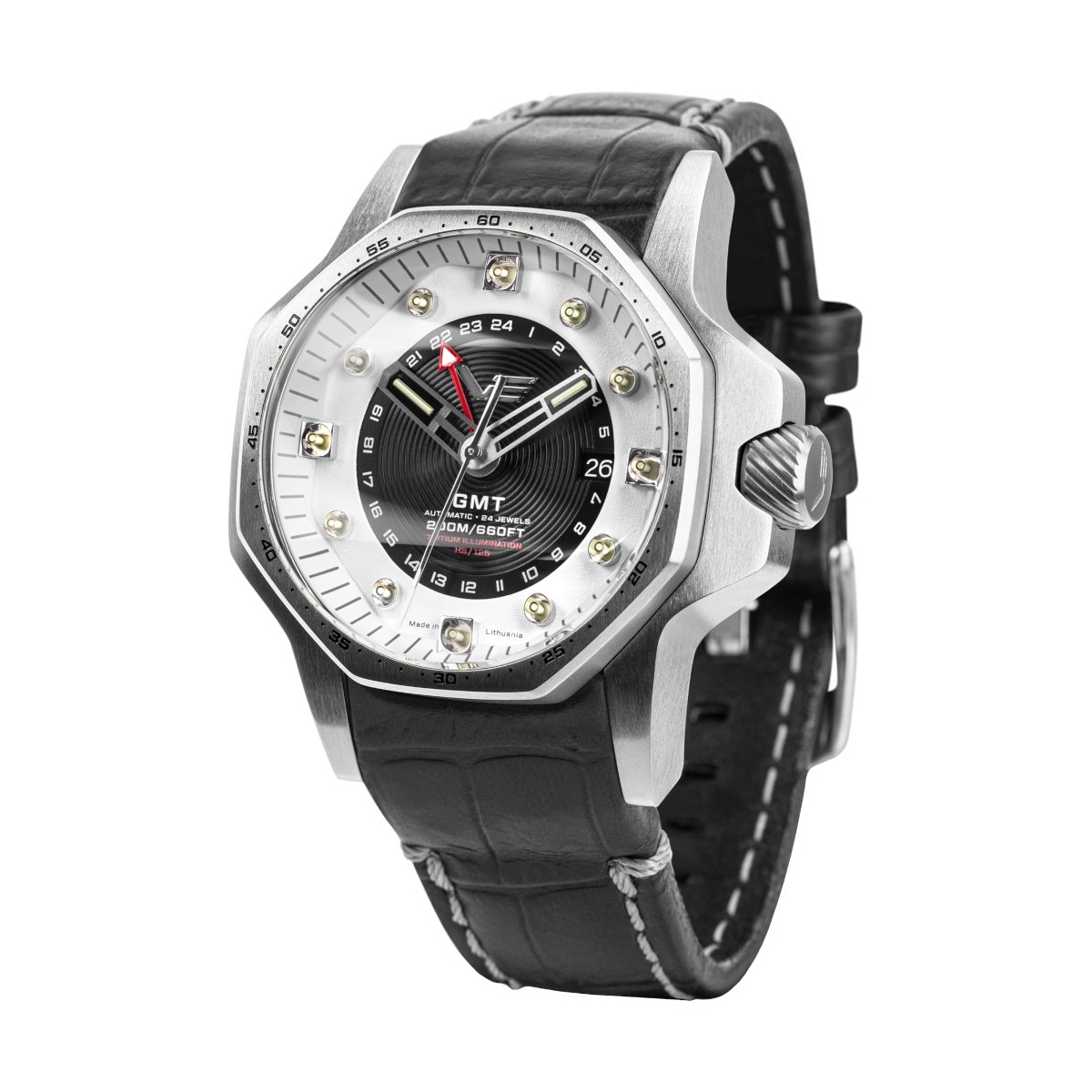 ZEGAREK VOSTOK EUROPE ATOMIC AGE FERMI LINE AUTOMATIC GMT