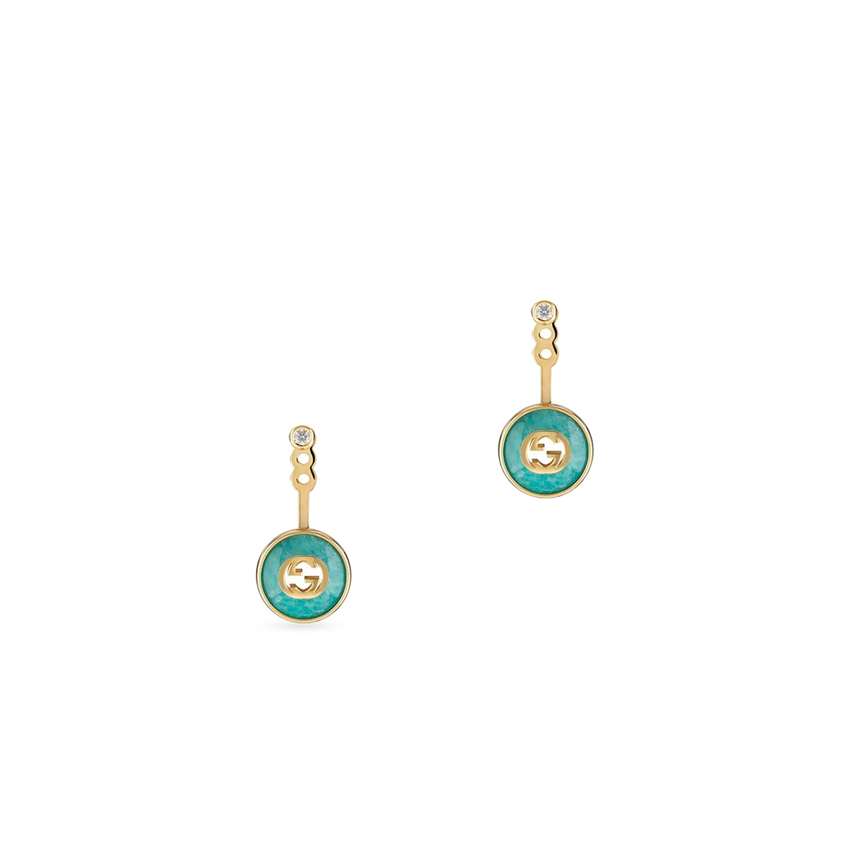 Kolczyki złote Gucci