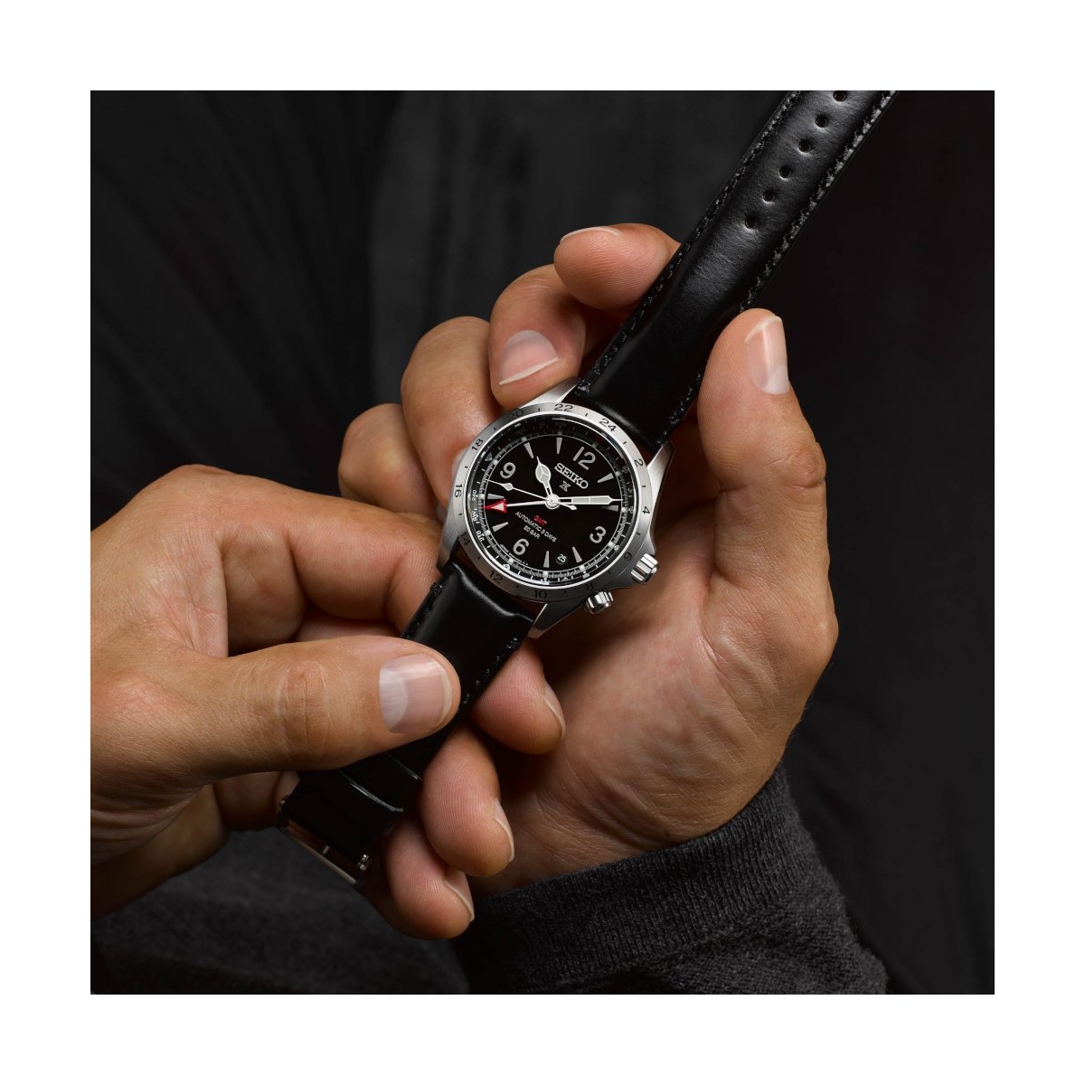 ZEGAREK SEIKO PROSPEX MECHANICAL GMT