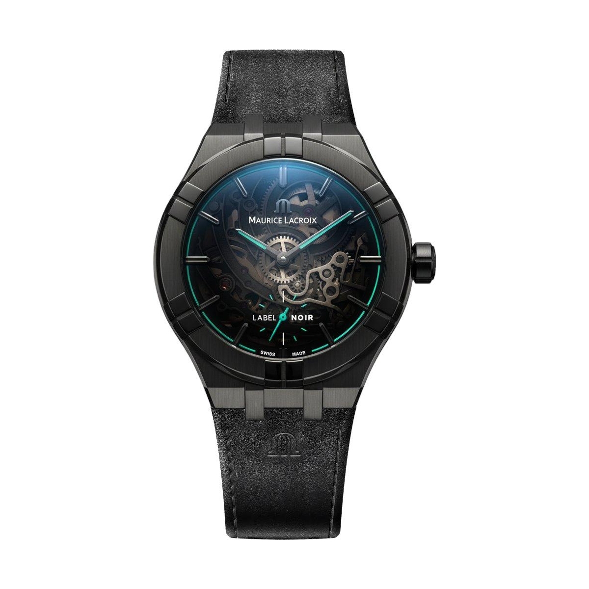 ZEGAREK MAURICE LACROIX AIKON AUTOMATIC SKELETON 45MM LABEL NOIR LIMITED EDITION