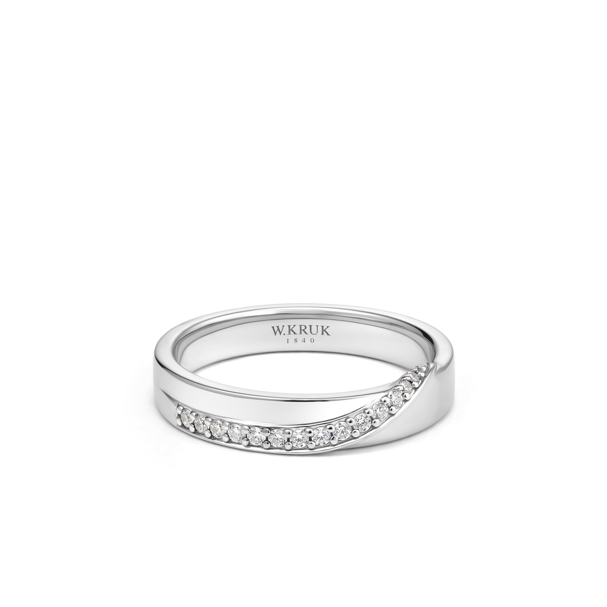 Komplet obrączek srebrnych SEGOVIA