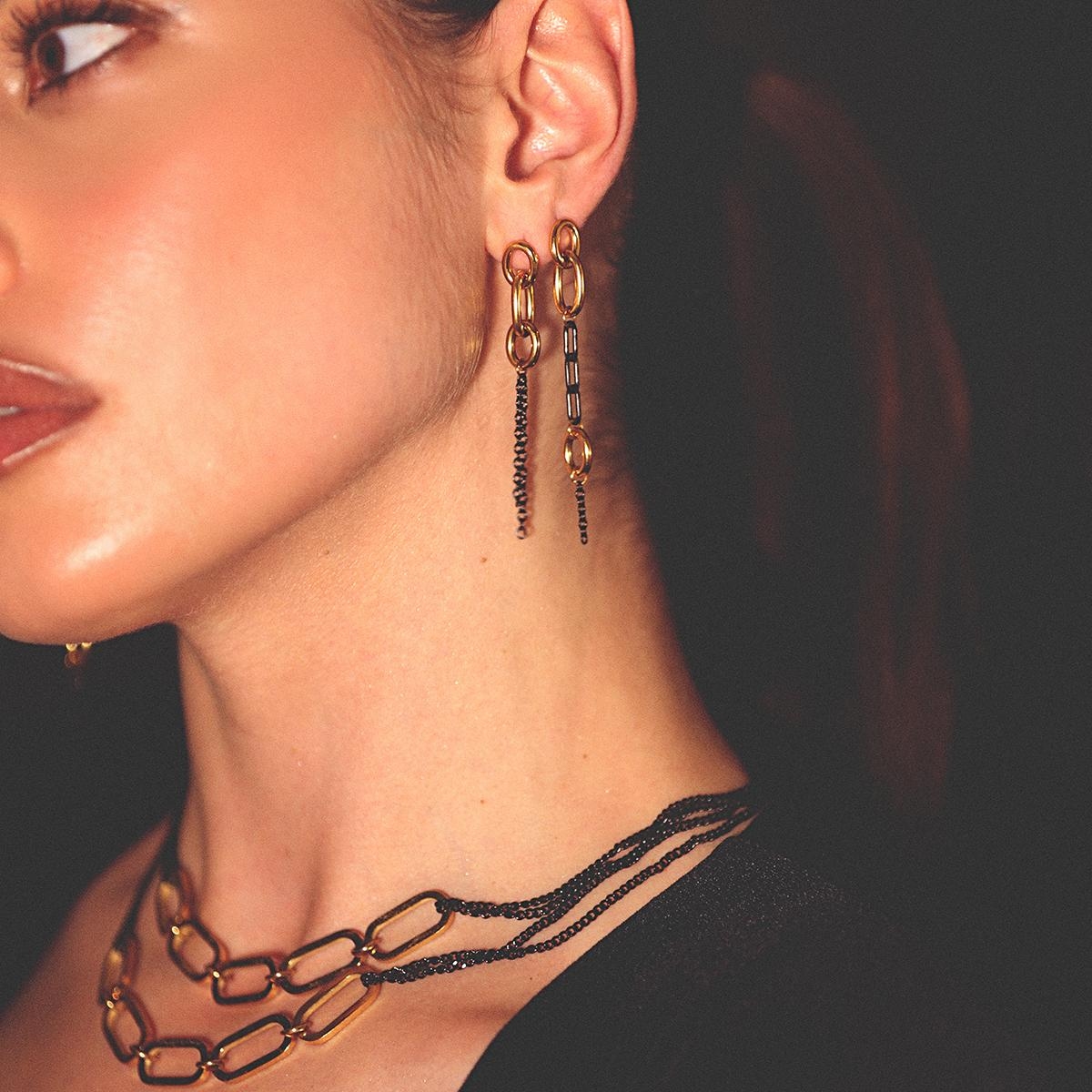 Kolczyki Chain Motion Picky Pica Vesper