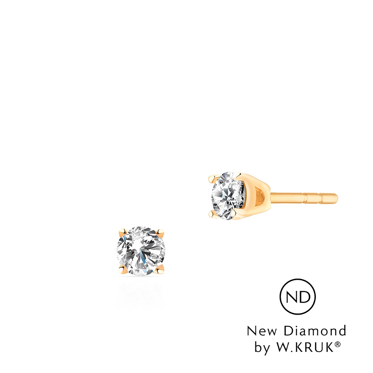 Kolczyki złote Doskonały