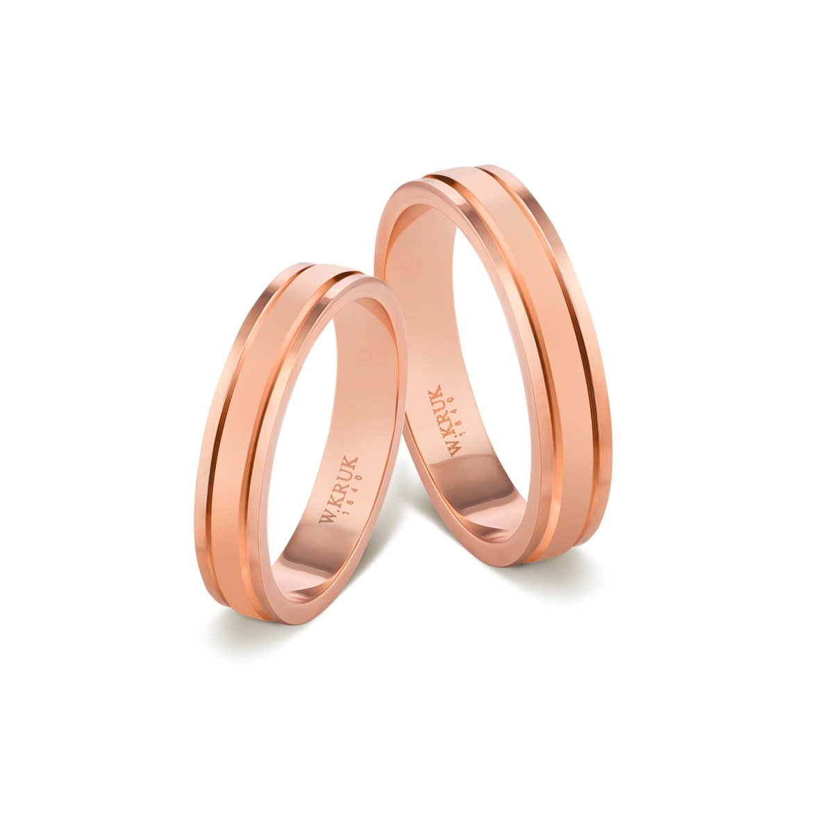 Obrączka złota SENSI