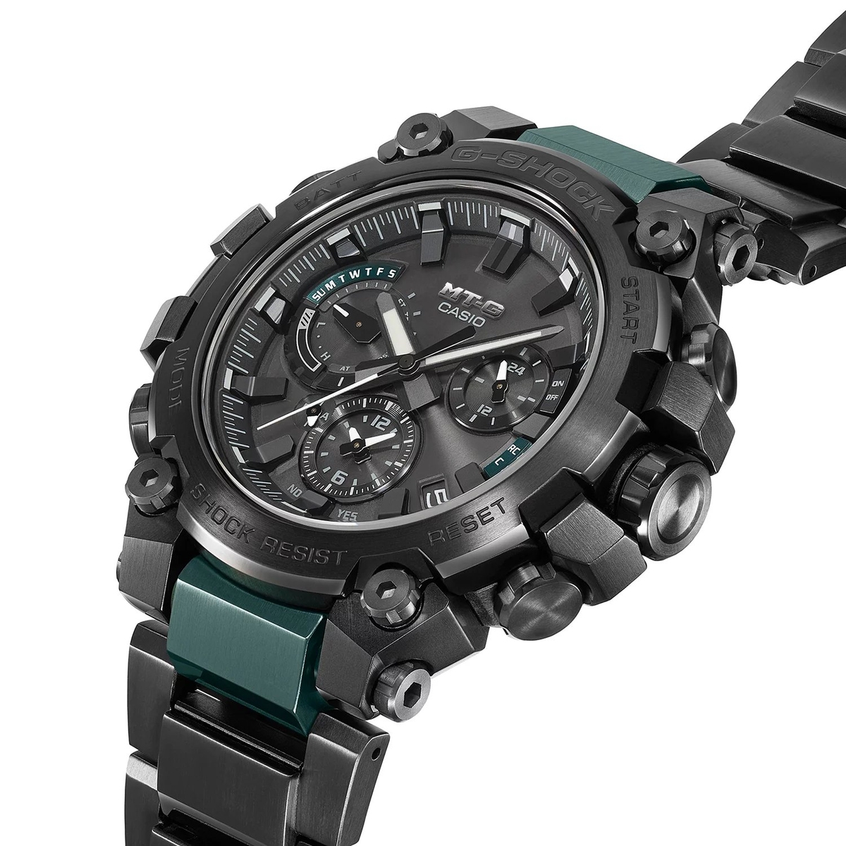 ZEGAREK G-SHOCK EXCLUSIVE Metal Twisted G-Dual Core Guard
