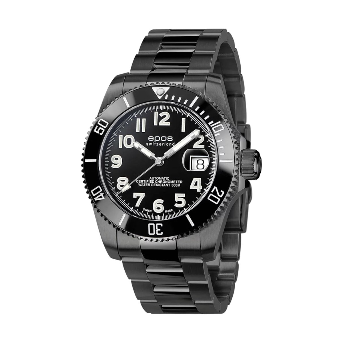 ZEGAREK EPOS SPORT 3504 DIVER COSC LE TITANIUM AUTOMATIC