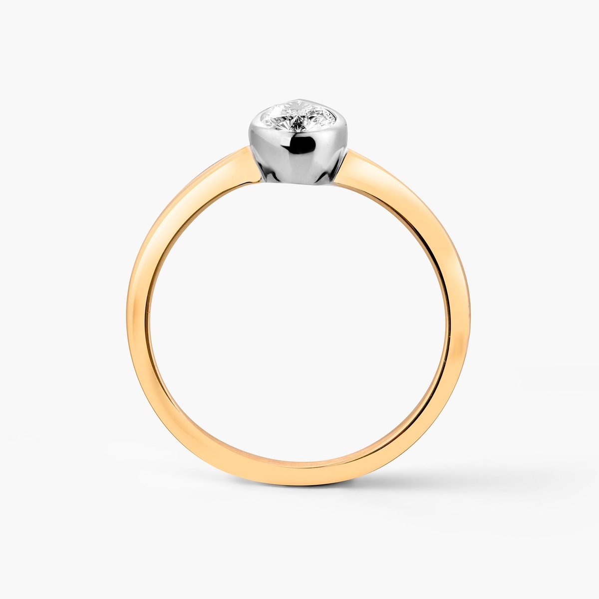 Pierścionek złoty Nuova