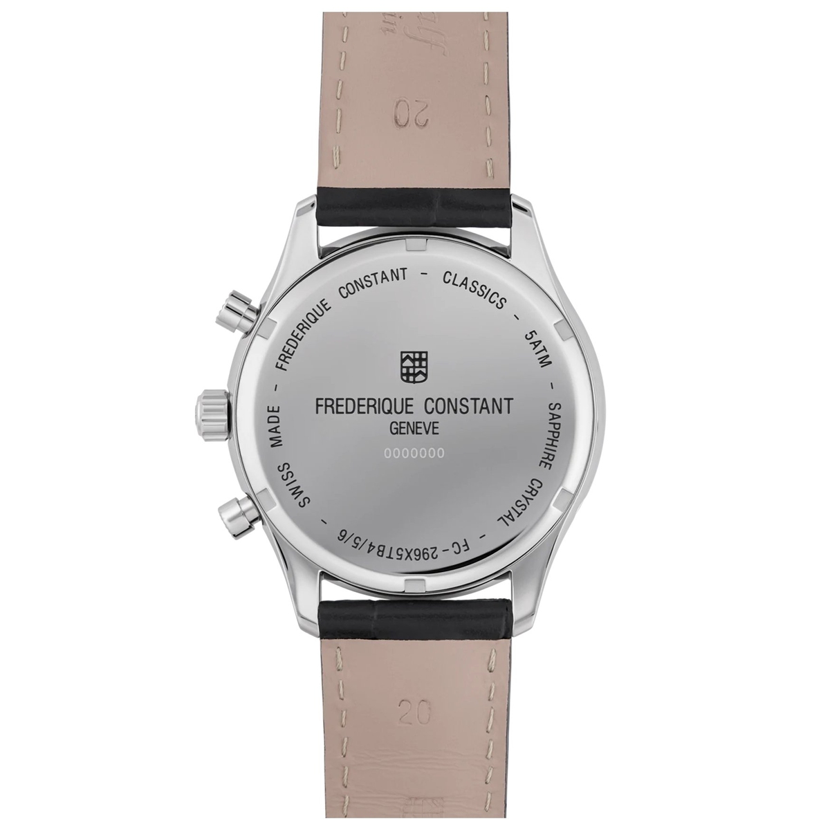 ZEGAREK FREDERIQUE CONSTANT CLASSICS QUARTZ CHRONOGRAPH TRIPLE CALENDAR