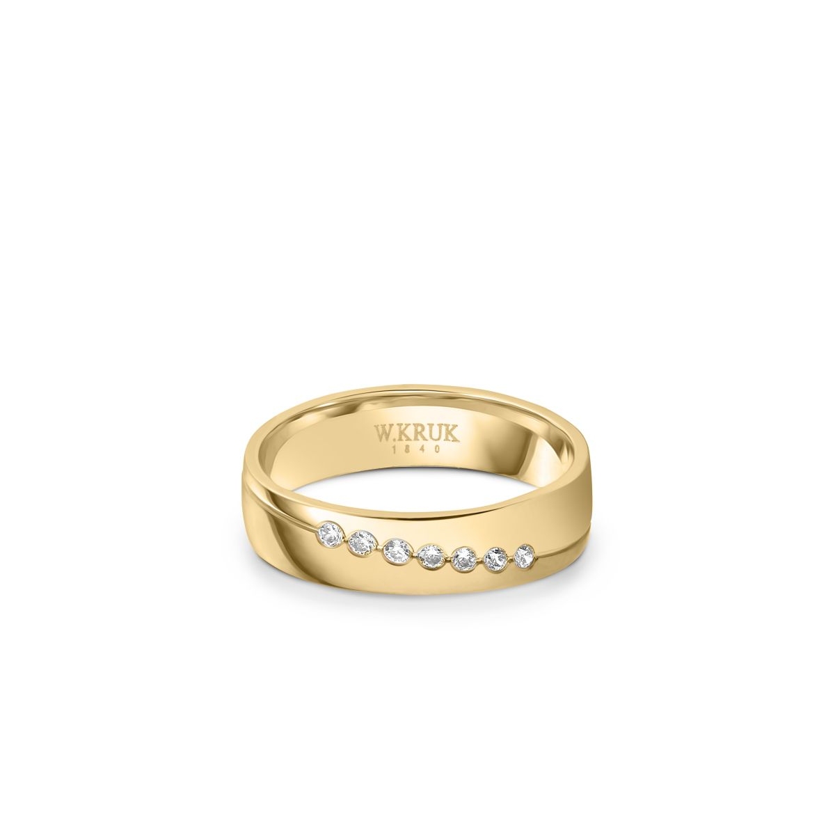 Komplet obrączek złotych GRAZIA