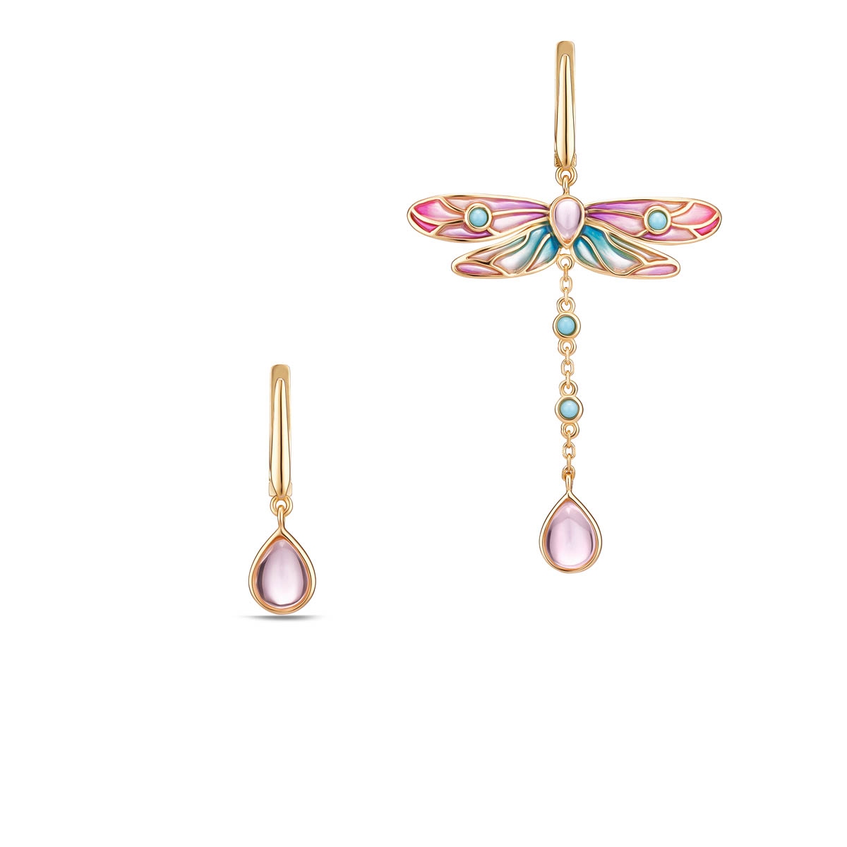 Kolczyki srebrne Imaginarium