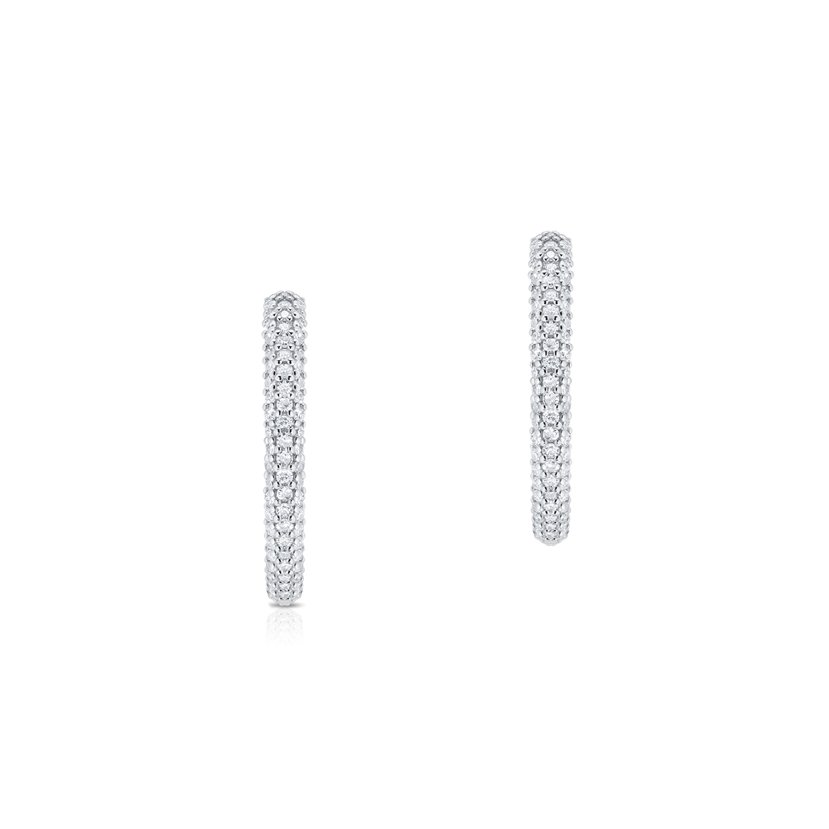 Kolczyki złote z diamentami