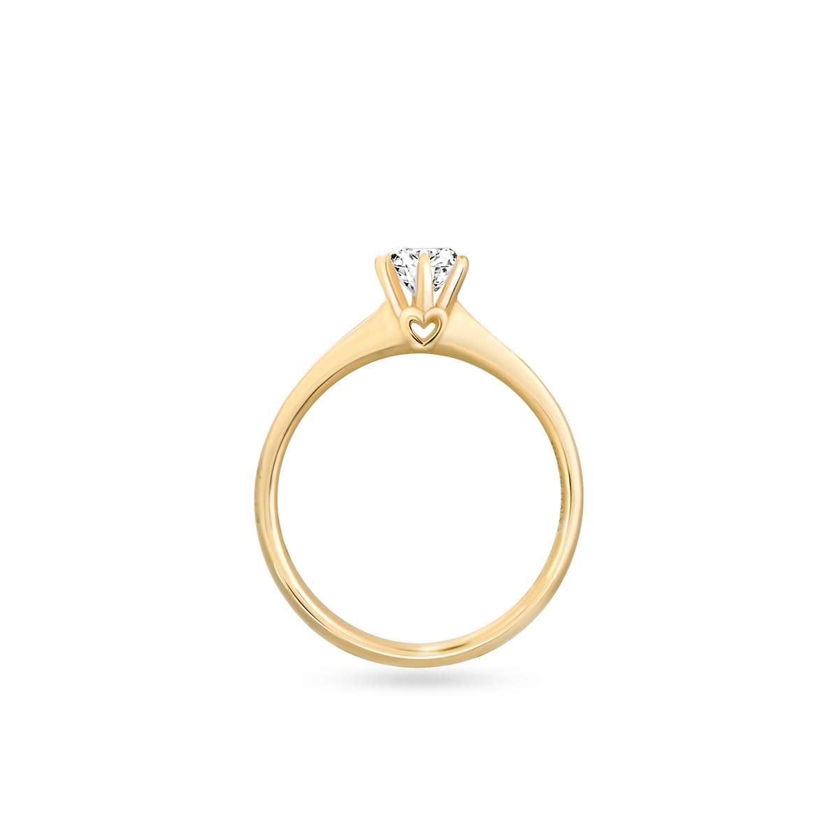 Pierścionek złoty Recarlo