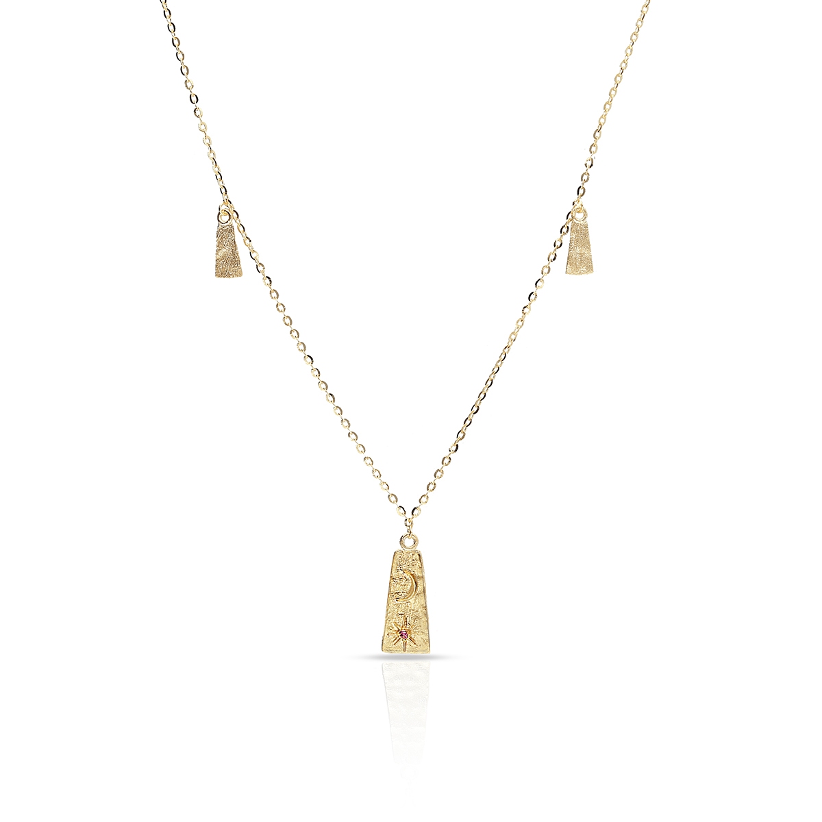 Naszyjnik złoty Etno